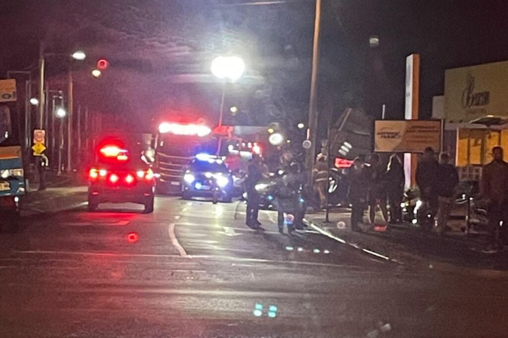 Two men injured in Hobart crash, car destroyed after Friday night ...