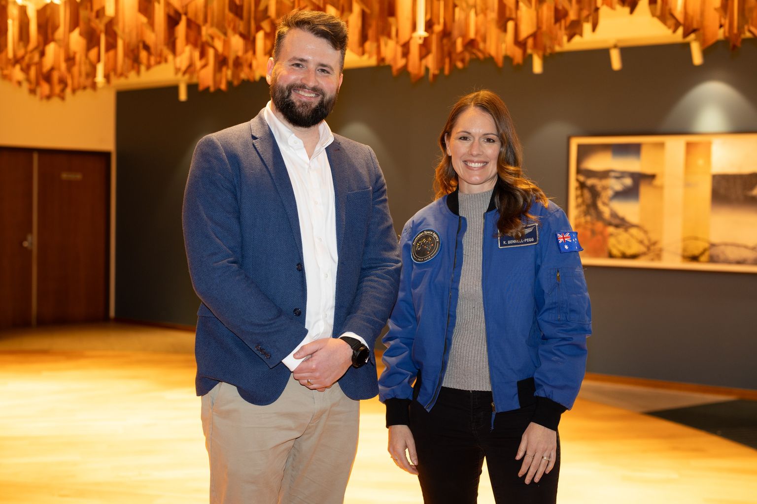 Australian of the Year Katherine Bennell-Pegg joins space medicine workshop in Hobart