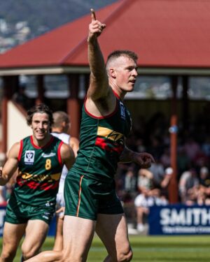 Sam Siggins Tasmania Devils roar to life with 17-point win in historic VFL debut ...