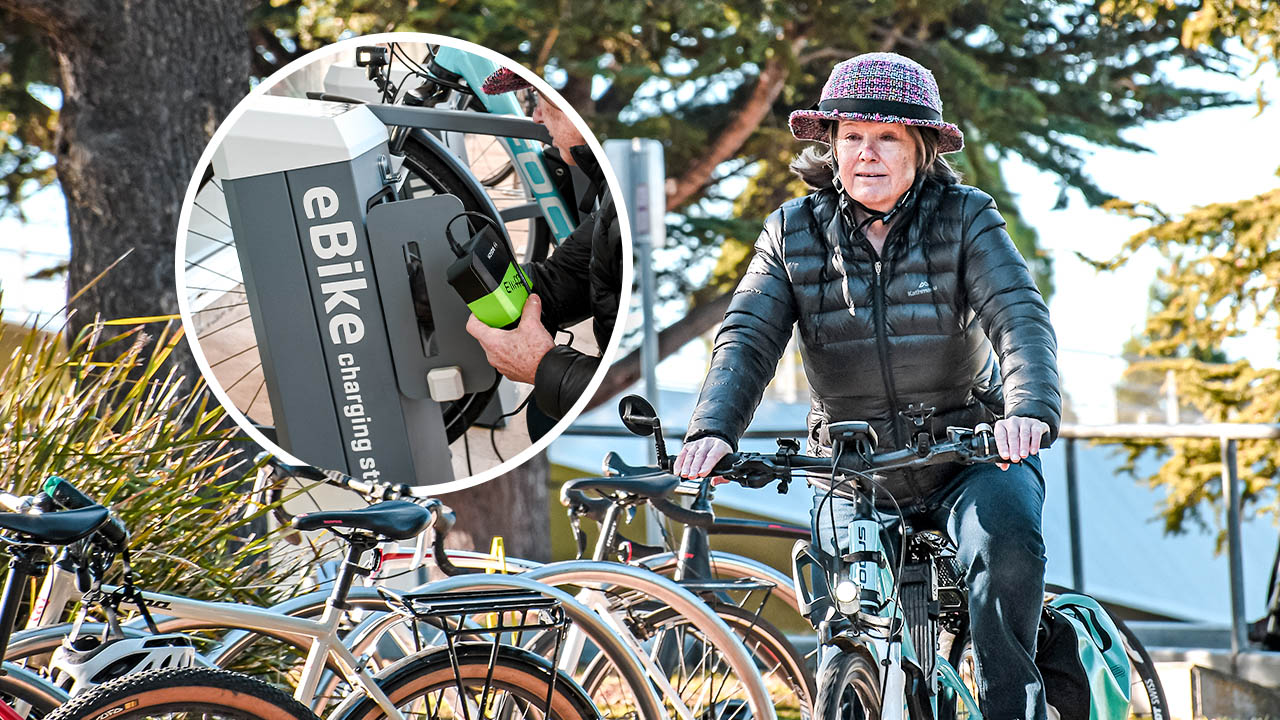 Hobart launches first free public ebike chargers Pulse Tasmania