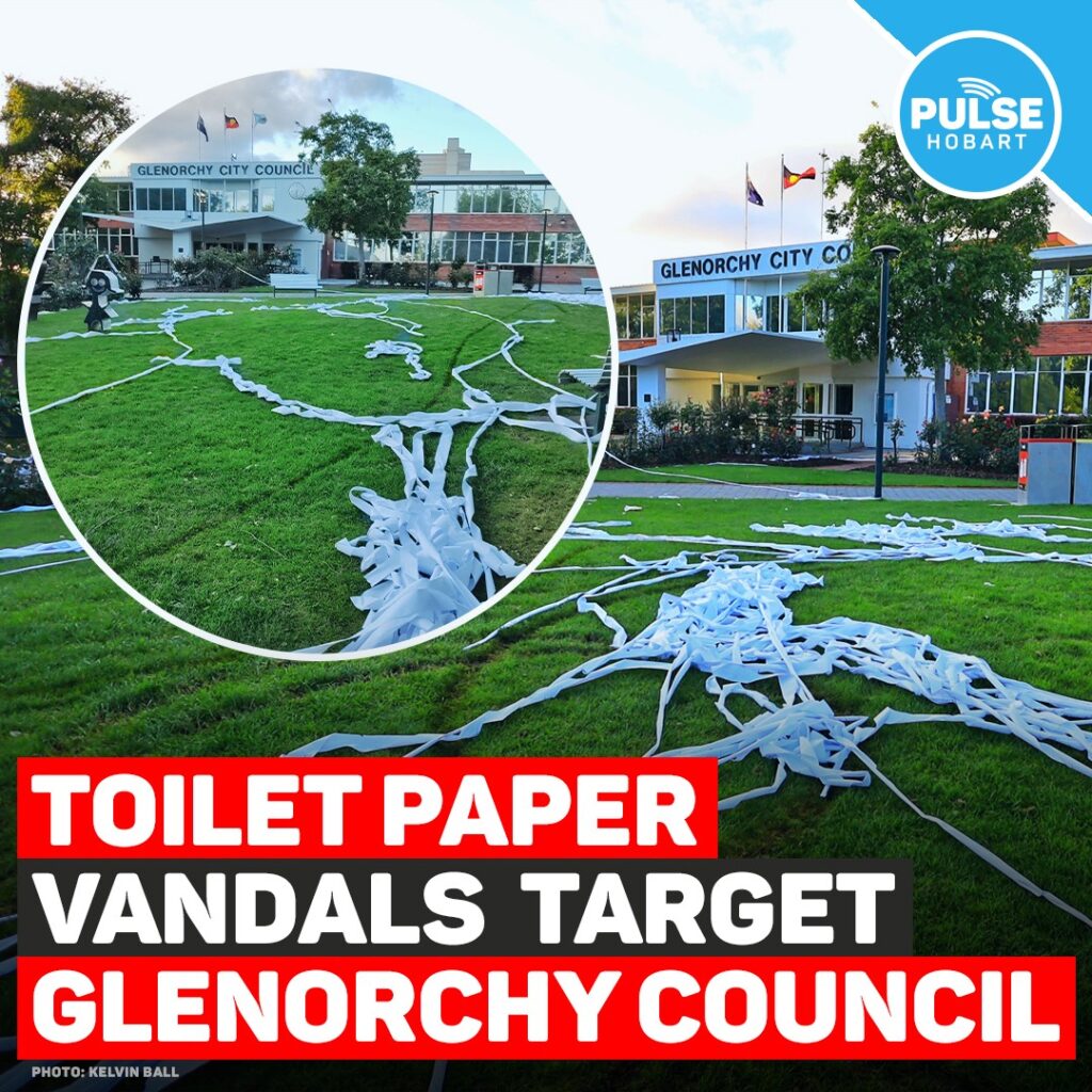 Toilet Paper Vandals Target Glenorchy Council Pulse Tasmania