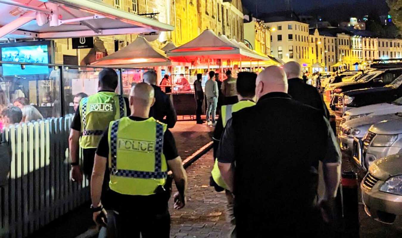 5 Hobart bouncers cautioned as Police crack down on dodgy pubs and