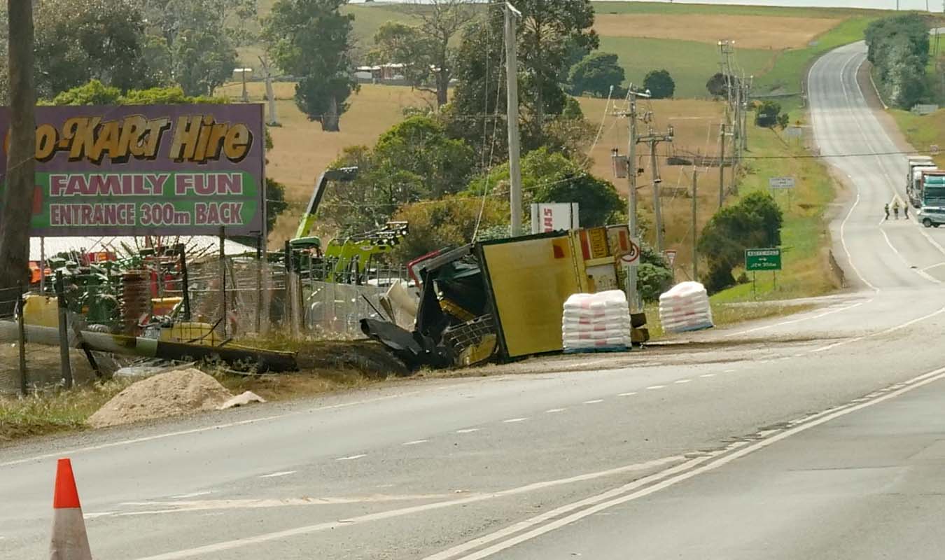 Parts of Bass Highway closed after ‘dangerous and toxic’ chemical spill