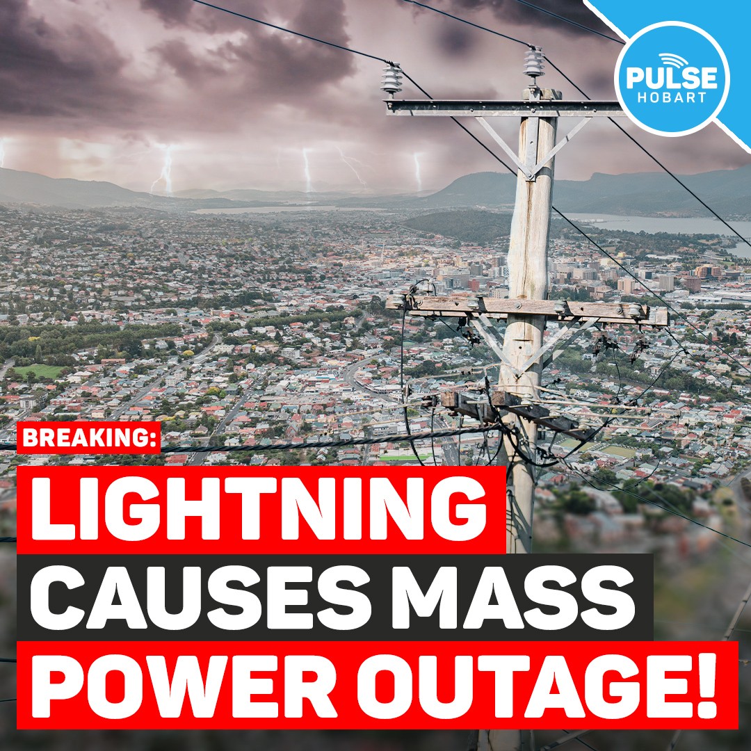 Lightning Causes Mass Power Outage Across Hobart Pulse Tasmania