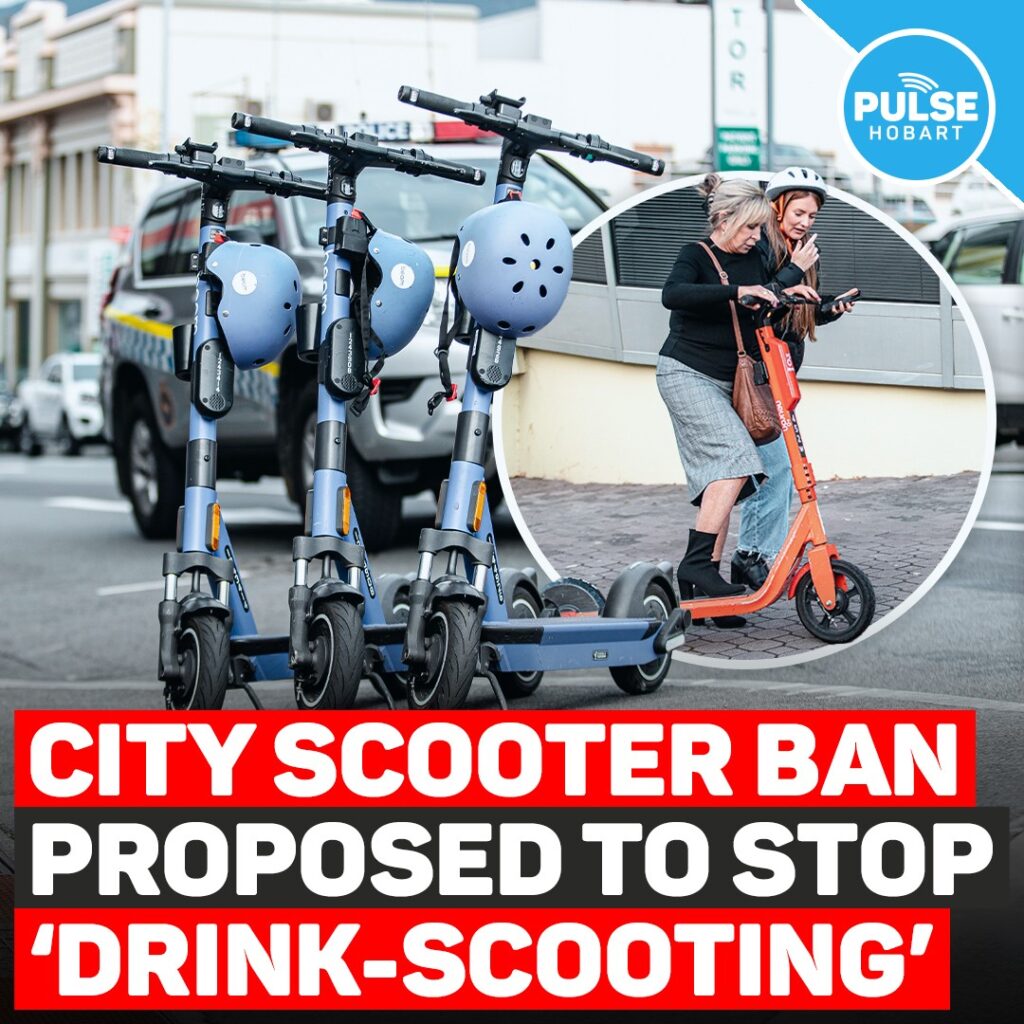 City Scooter Ban Proposed To Stop ‘DrinkScooting’ Pulse Tasmania